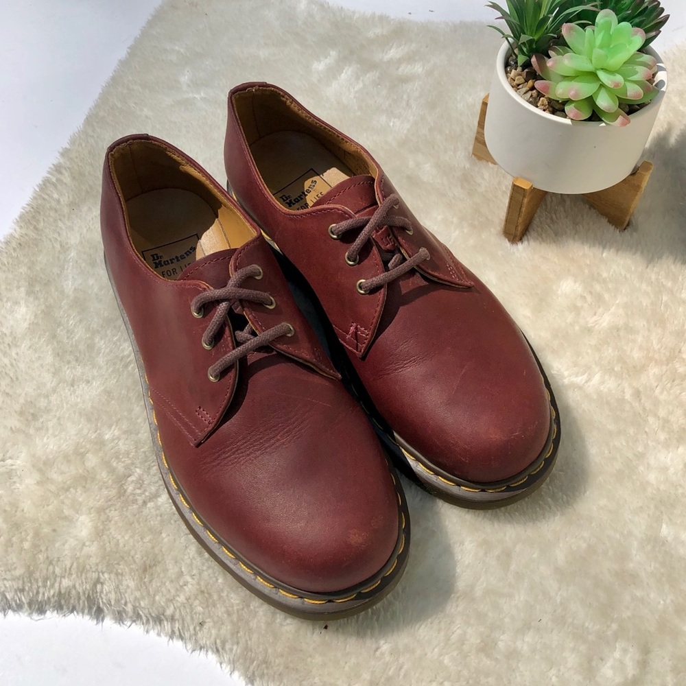 Dr Martens | 13377 Unisex Oxblood Oxfords Sz. 9W